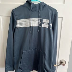 Blue and grey Underarmour sweatshirt mens Medium